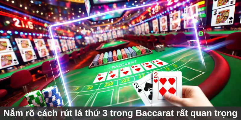 Nắm rõ cách rút lá bài thứ 3 trong Baccarat rất quan trọng